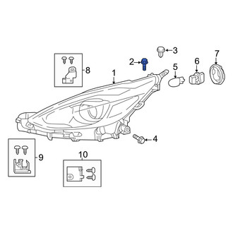 Toyota OE - Park Assist Camera Screw