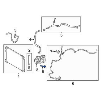 Toyota OE - A/C Compressor Bolt
