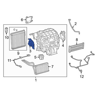 Toyota OE - HVAC Air Inlet Door Actuator