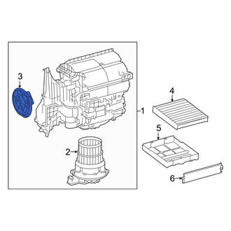 Toyota OE - HVAC Air Adjustment Control Motor