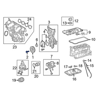 Toyota OE - Engine Harmonic Balancer Bolt