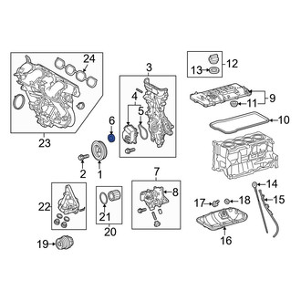 Toyota OE - Front Engine Crankshaft Seal