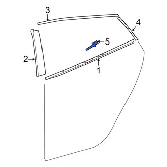 Toyota OE - Door Reveal Molding Rivet