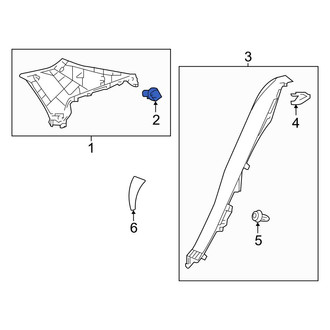 Toyota OE - Reading Light Clip
