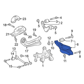 Toyota OE - Rear Lower Rearward Suspension Control Arm