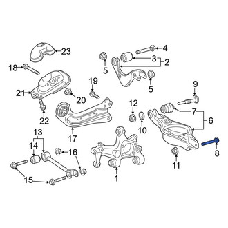 Toyota OE - Lower Outer Suspension Control Arm Bolt
