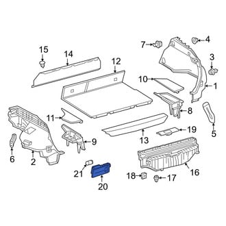 Toyota OE - Rear Cargo Area Light