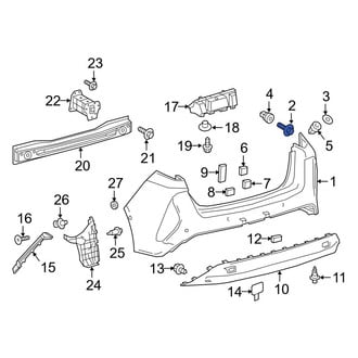 Toyota OE - Bumper Cover Screw
