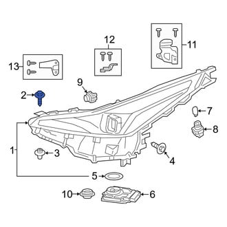 Toyota OE - Tail Light Cover Screw