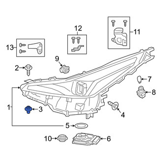 Toyota OE - Headlight Grommet