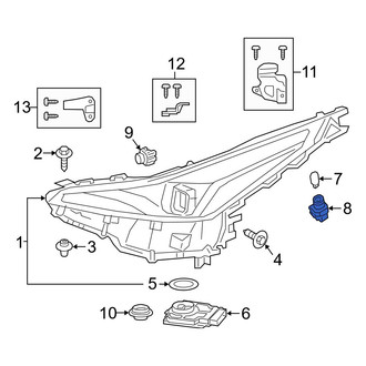 Toyota OE - Front Side Marker Light Socket