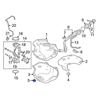 Toyota OE - Floor Pan Splash Shield Bracket