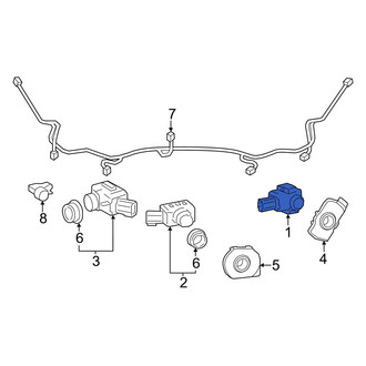 Toyota OE - Front Outer Parking Aid Sensor
