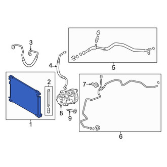 Toyota OE - A/C Condenser
