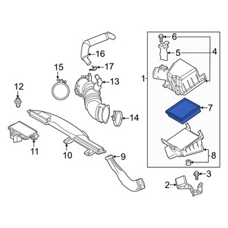 Toyota OE - Engine Air Filter