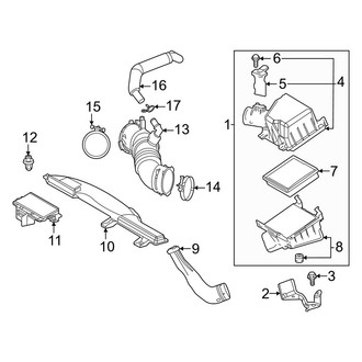 Toyota OE - Air Filter Housing