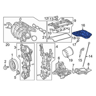 Toyota OE - Lower Engine Oil Pan
