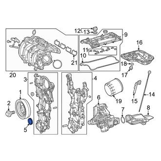 Toyota OE - Rear Engine Crankshaft Seal