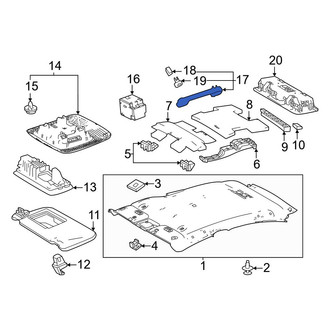 Toyota OE - Front Interior Grab Bar