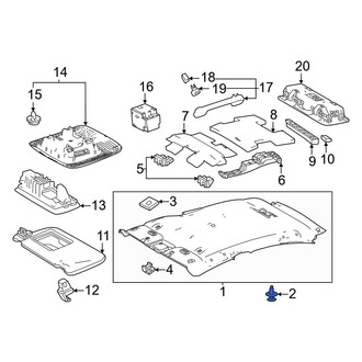 Toyota OE - Headliner Clip