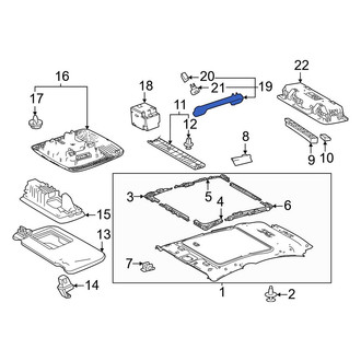 Toyota OE - Front Interior Grab Bar