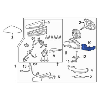 Toyota OE - Front Left Turn Signal Light Assembly
