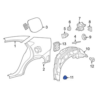 Toyota OE - Bumper Cover Nut