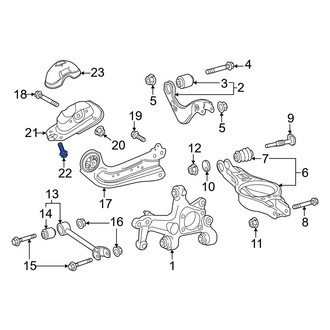 Toyota OE - Suspension Trailing Arm Bolt