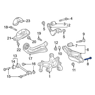 Toyota OE - Lower Outer Suspension Control Arm Bolt