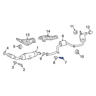 Toyota OE - Exhaust Bolt