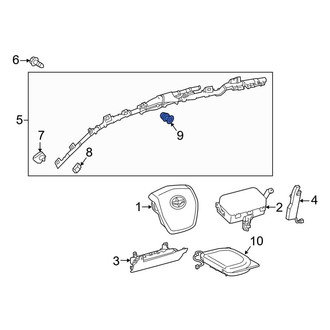 Toyota OE - Reading Light Clip