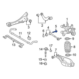 Toyota OE - Rear Lower Suspension Control Arm Bolt