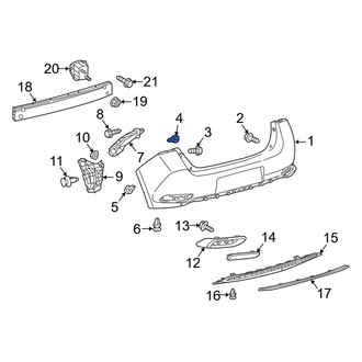 Toyota OE - Liftgate Grommet