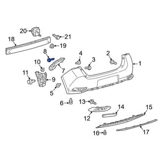 Toyota OE - Bumper Guide Screw