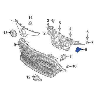 Toyota OE - Grille Reinforcement Clip