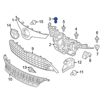 Toyota OE - Grille Reinforcement Clip