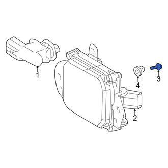 Toyota OE - Inner Grille Screw