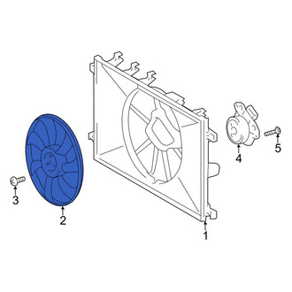 Toyota OE - Engine Cooling Fan Blade