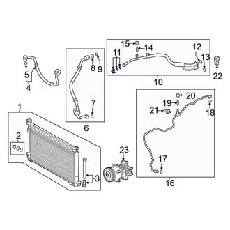 Toyota OE - A/C Refrigerant Line Clamp