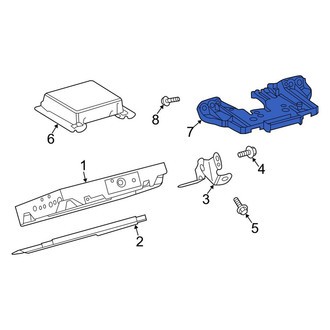 Toyota OE - GPS Navigation System Antenna Bracket