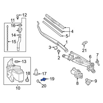 Toyota OE - Washer Fluid Level Sensor