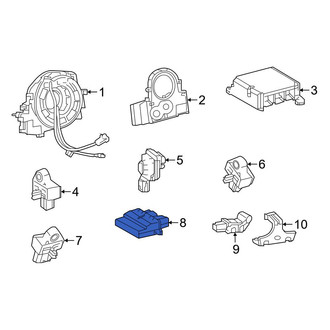 Toyota OE - Right Air Bag Passenger Presence Module