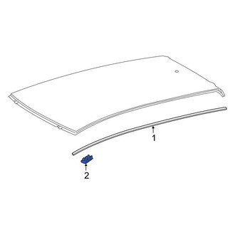 Toyota OE - Roof Drip Molding Clip