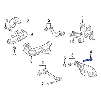 Toyota OE - Lower Inner Suspension Control Arm Bolt