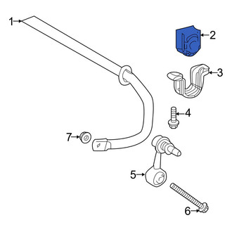 Toyota OE - Rear Suspension Stabilizer Bar Bushing