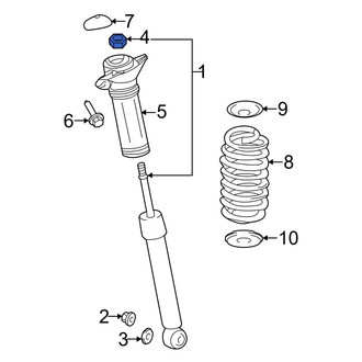 Toyota OE - Upper Suspension Shock Absorber Nut