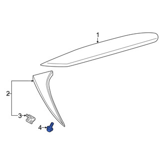 Toyota OE - Liftgate Object Sensor Screw