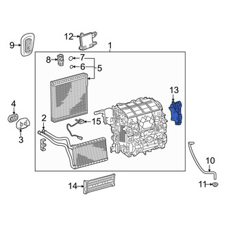 Toyota OE - HVAC Air Inlet Door Actuator