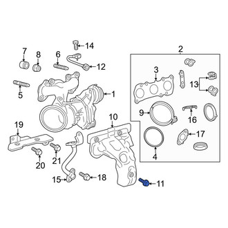 Toyota OE - Exhaust Manifold Bolt