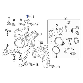 Toyota OE - Upper Drive Motor Battery Pack Cover Bolt